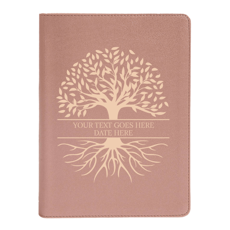 CSB She Reads Rose Gold Study Size Holy Bible Medium Print Size | Tree of Life