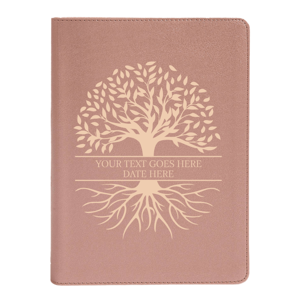 Personalized CSB She Reads Truth Community Study Bible Faux Leather Medium Print Size Rose Gold with FULL COVER Tree of Life Design | Shepherds Shelf - Shepherds Shelf