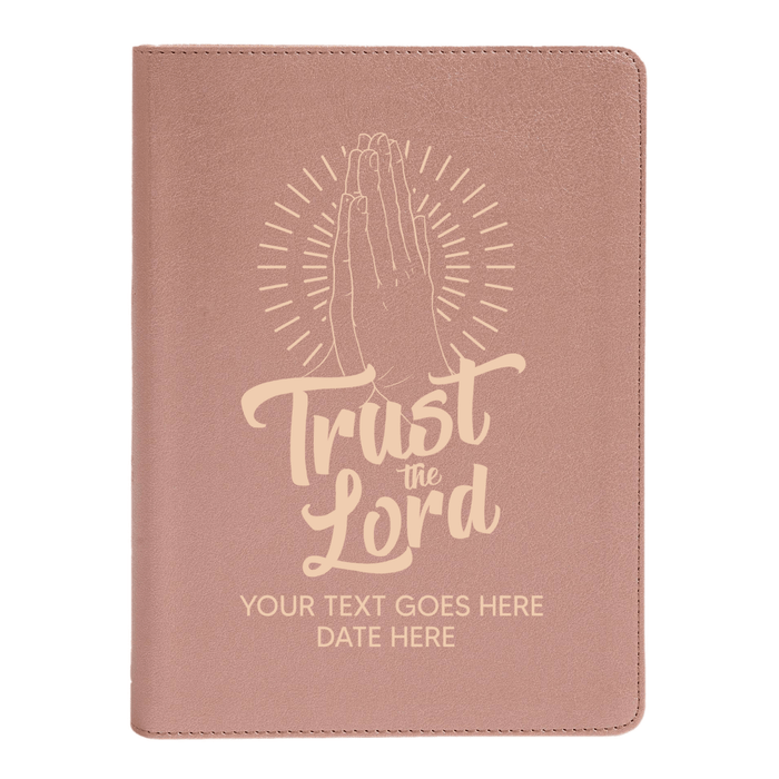 CSB She Reads Rose Gold Study Size Holy Bible Medium Print Size | Trust the Lord