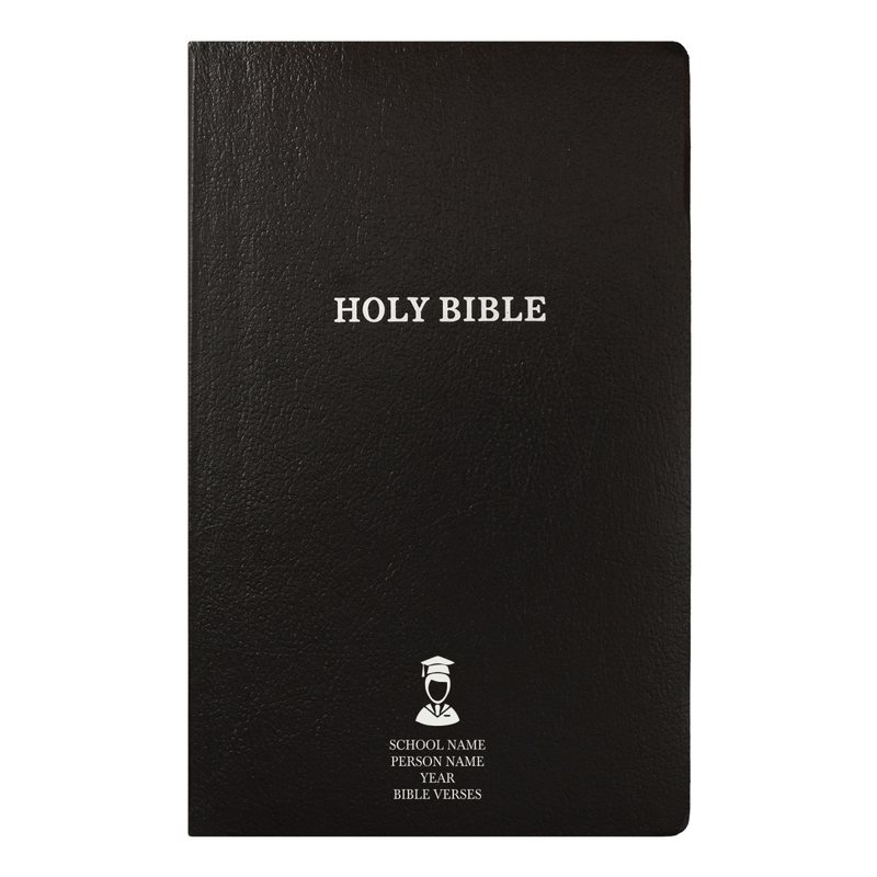 KJV Black Standard Size Holy Bible Small Print