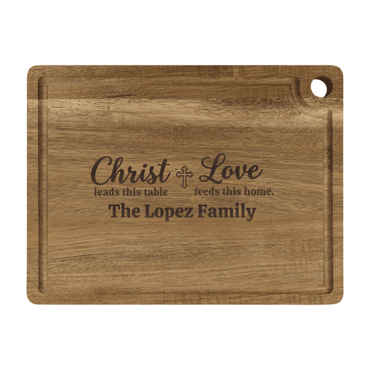 Personalized Cutting Board – Christ and Love - Shepherds Shelf