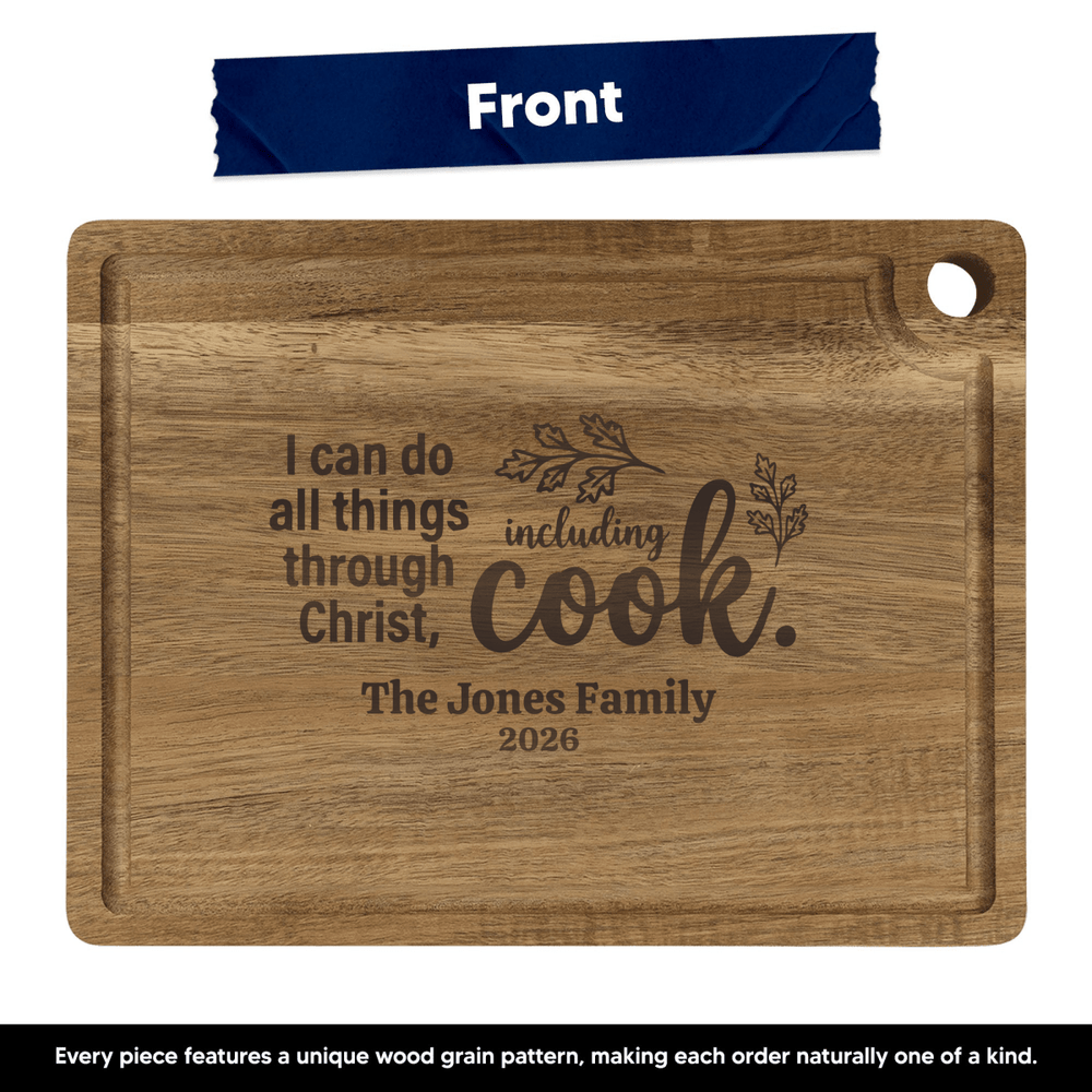 Personalized Cutting Board – Including Cook - Shepherds Shelf