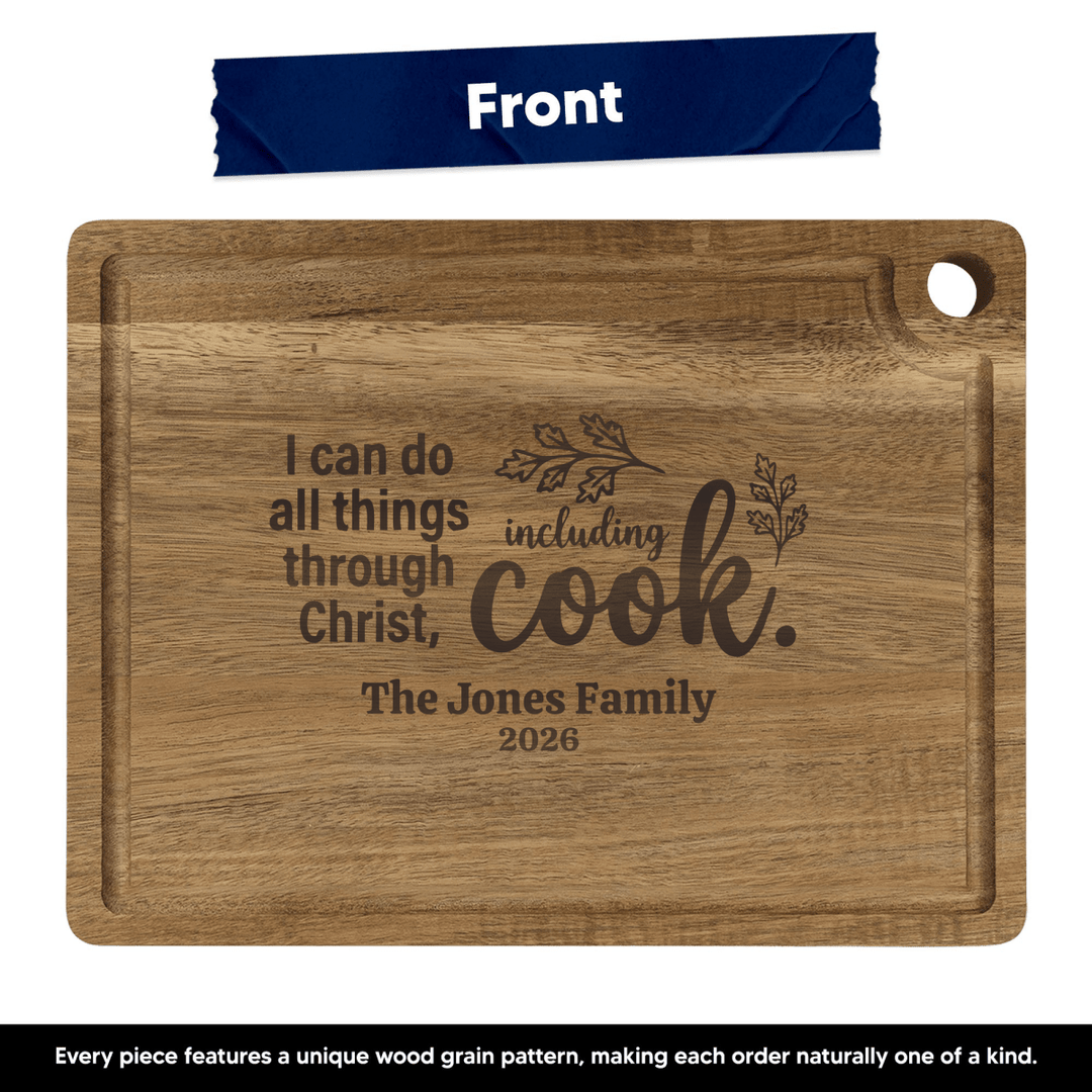 Personalized Cutting Board – Including Cook - Shepherds Shelf