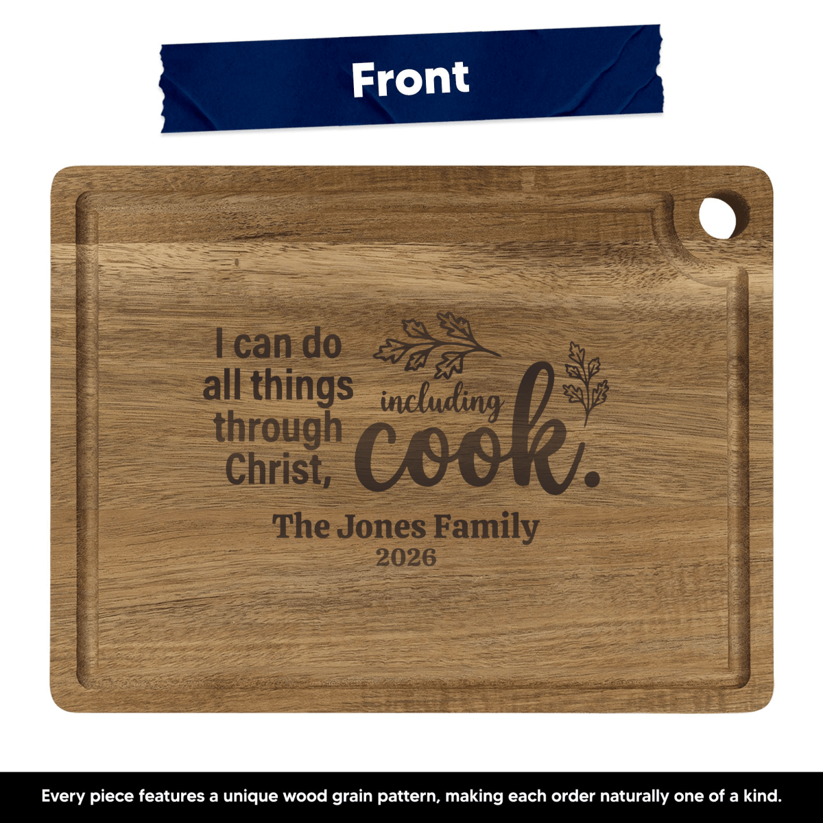 Personalized Cutting Board – Including Cook - Shepherds Shelf
