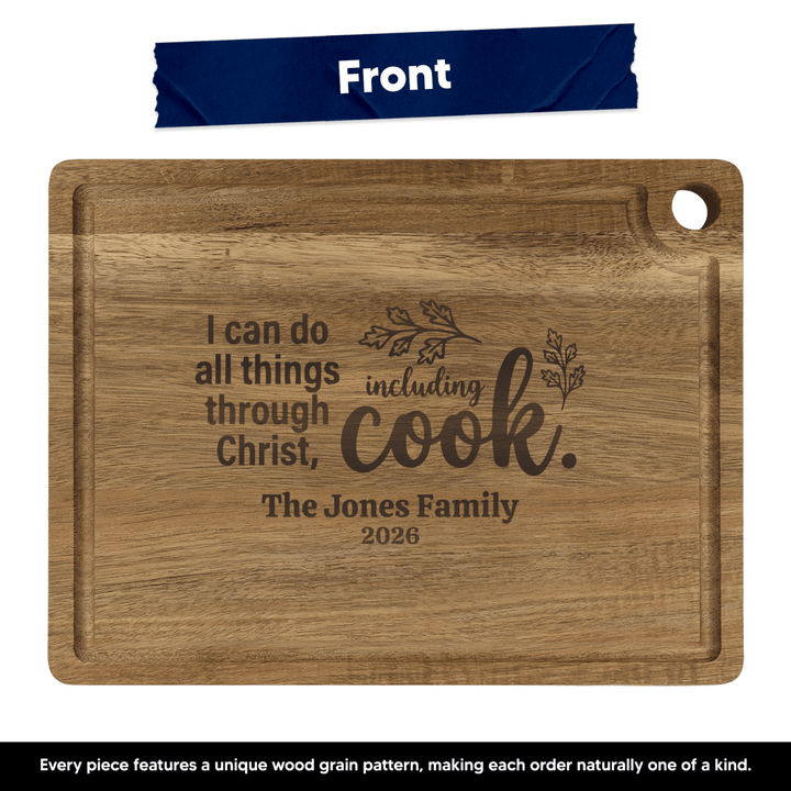 Personalized Cutting Board – Including Cook - Shepherds Shelf
