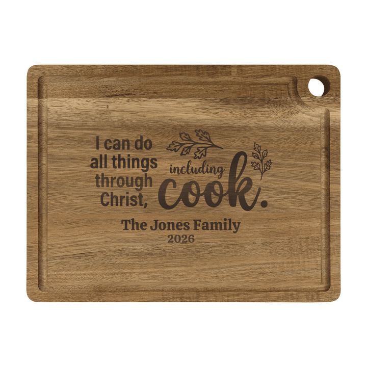 Personalized Cutting Board – Including Cook - Shepherds Shelf