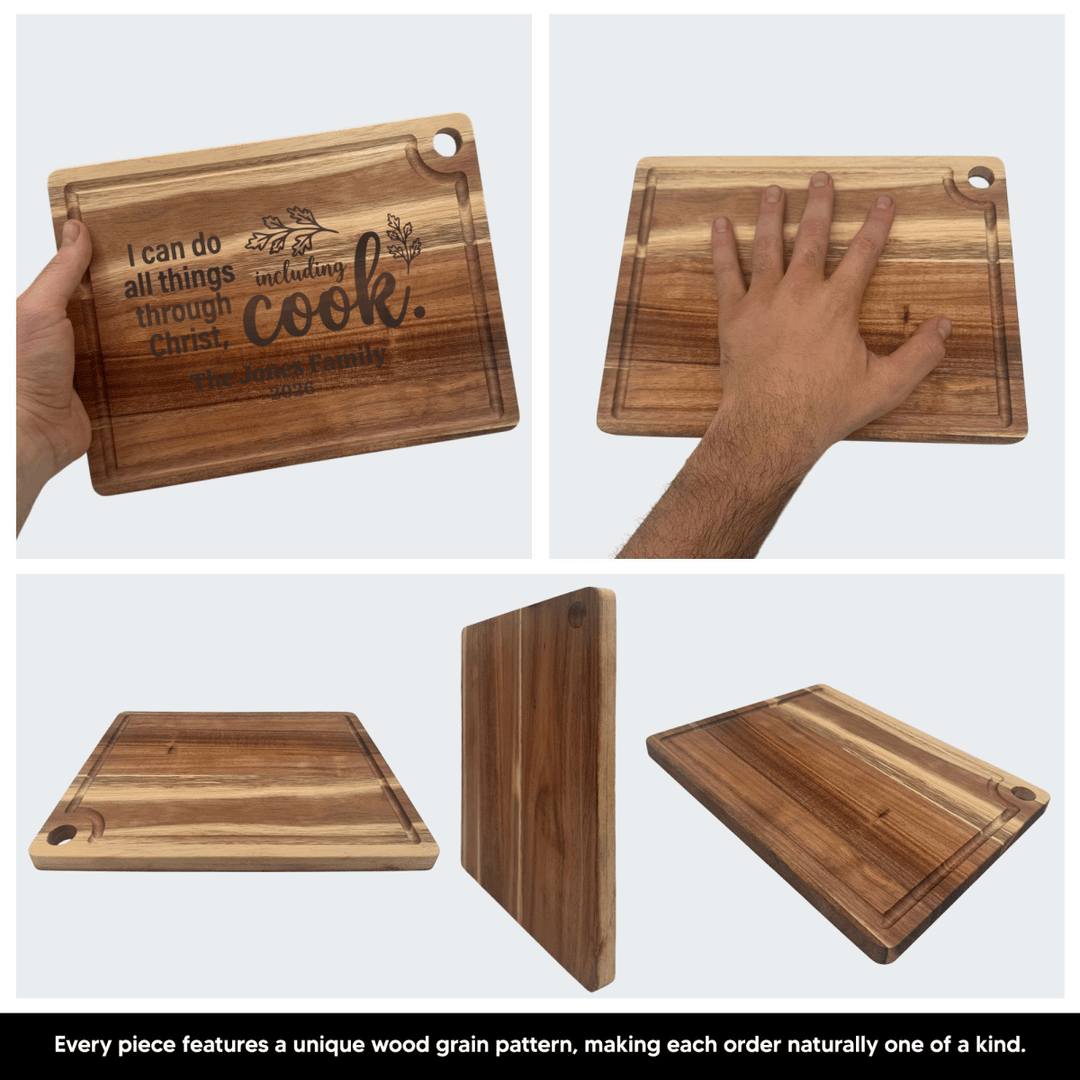 Personalized Cutting Board – Including Cook - Shepherds Shelf