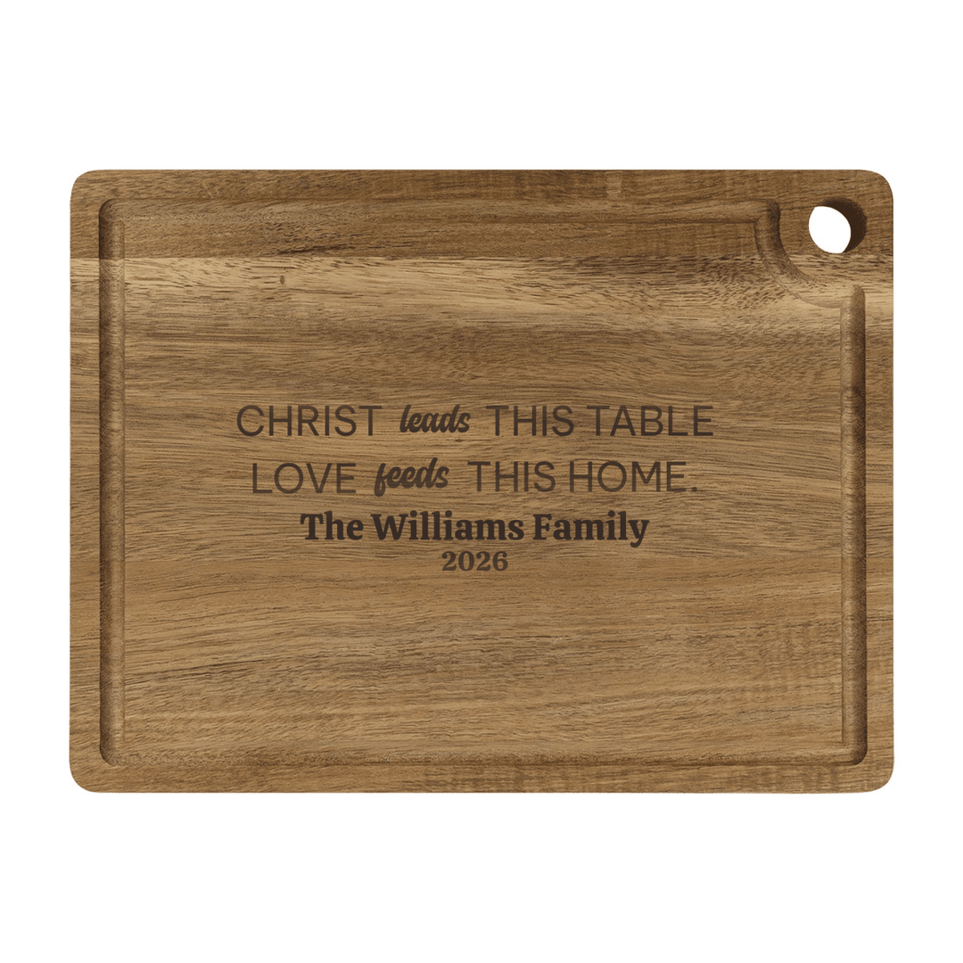 Personalized Cutting Board – Love Feeds This Home - Shepherds Shelf