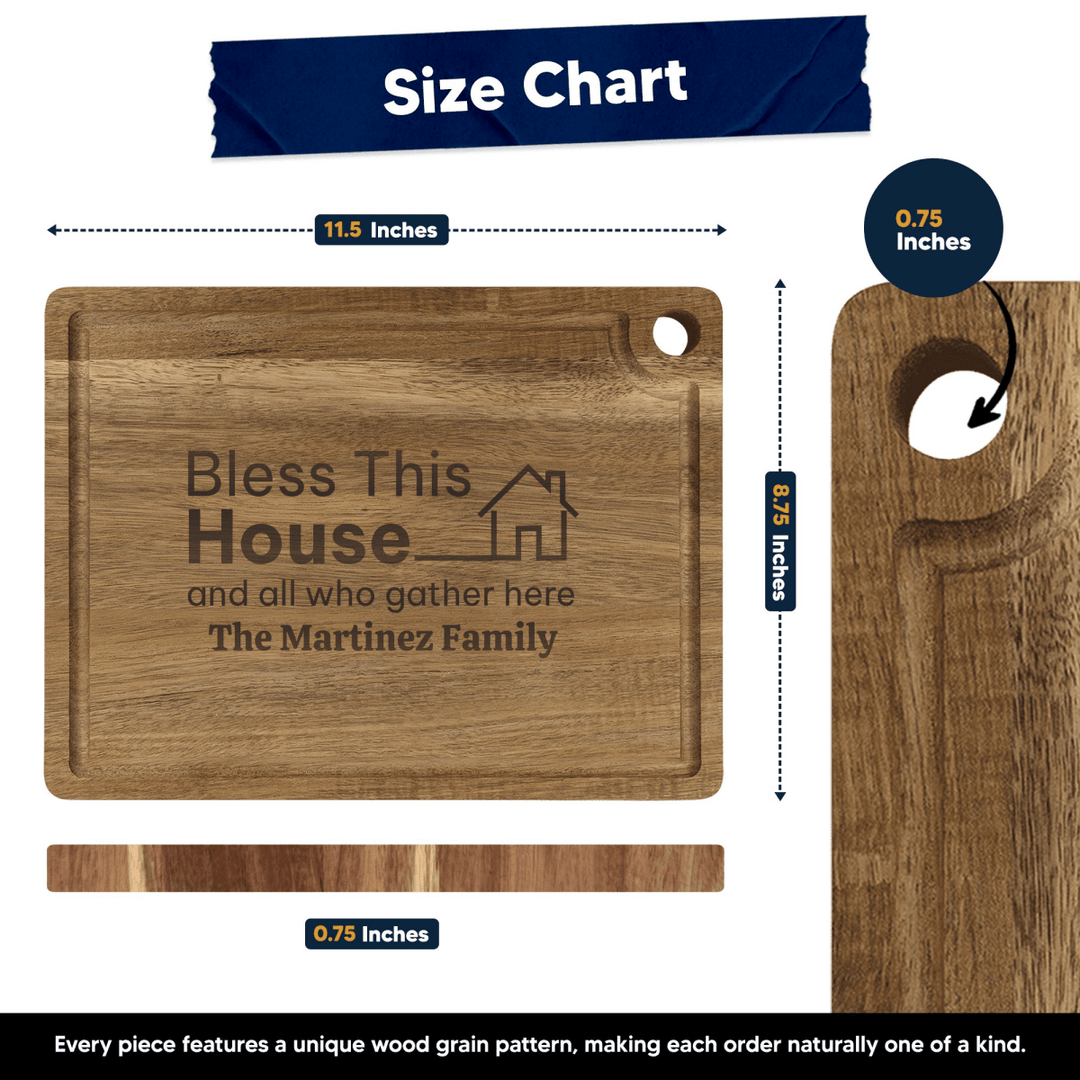 Personalized Cutting Board – This House - Shepherds Shelf