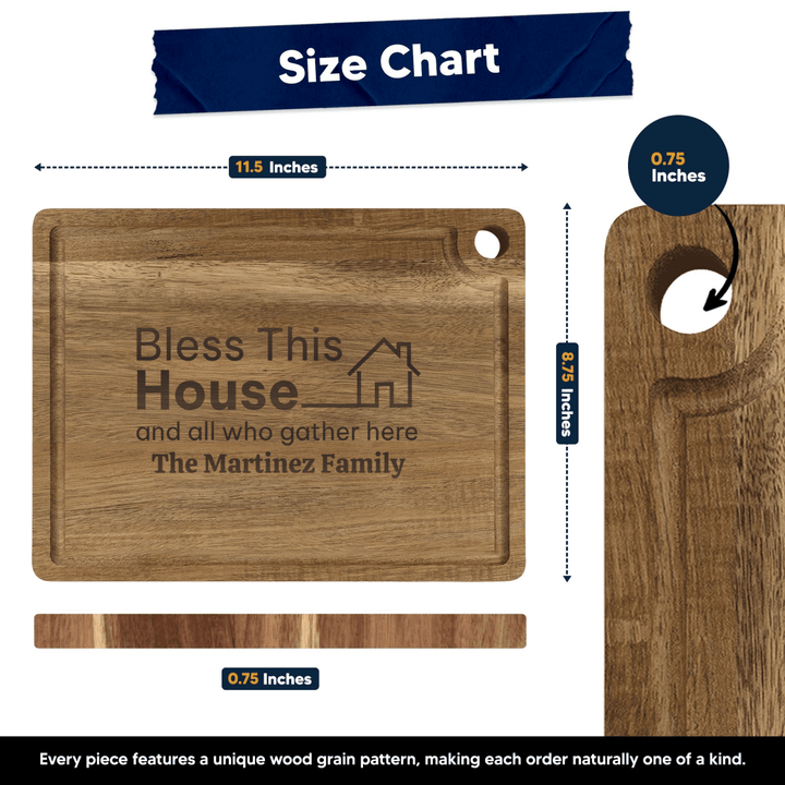 Personalized Cutting Board – This House - Shepherds Shelf