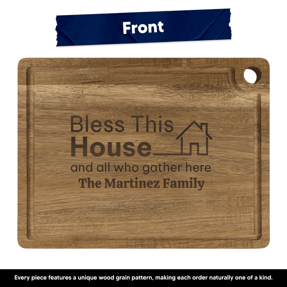 Personalized Cutting Board – This House - Shepherds Shelf