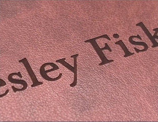Actual personalization sample for this Bible
