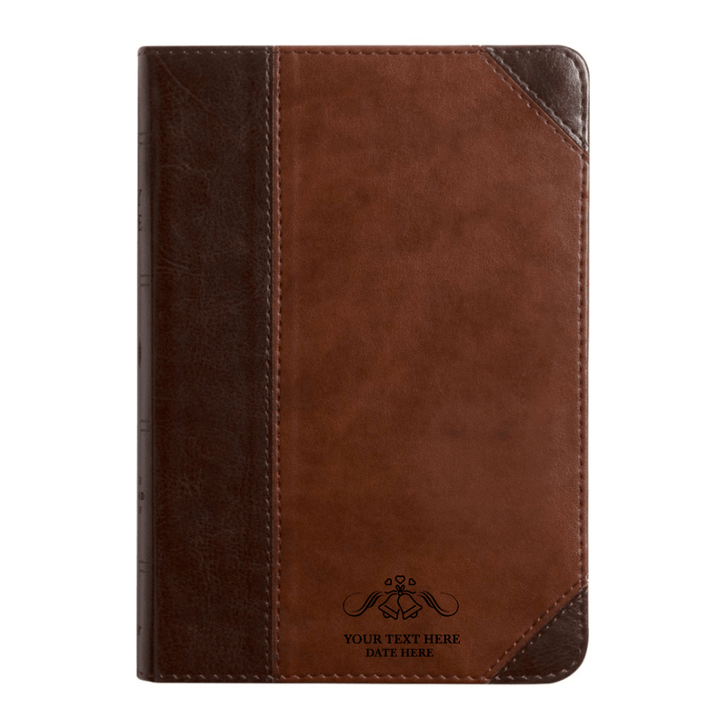 ESV Dark Brown Compact Size Holy Bible Medium Print