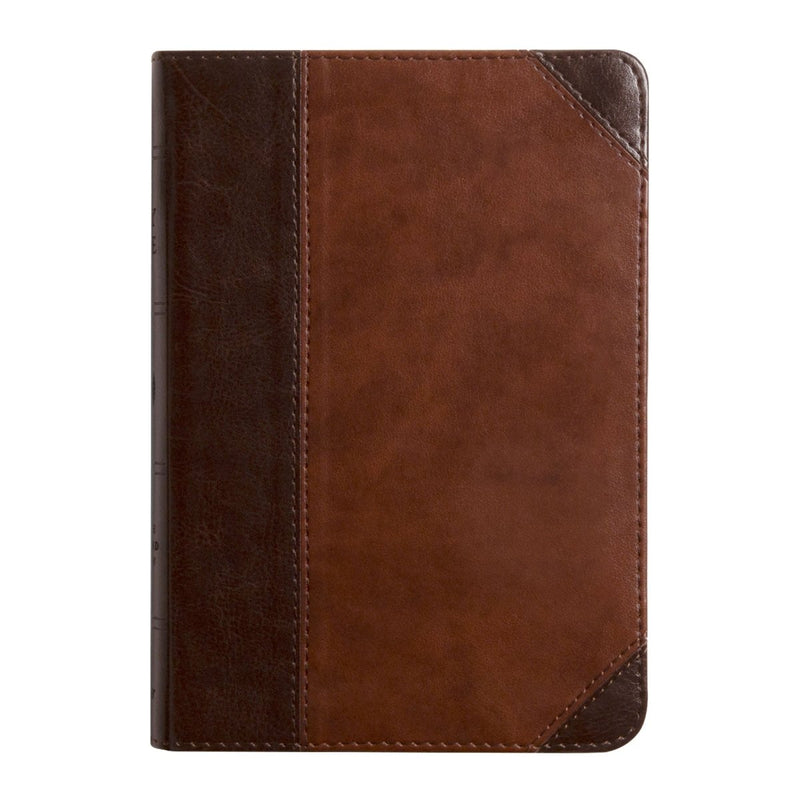 ESV Dark Brown Compact Size Holy Bible Medium Print