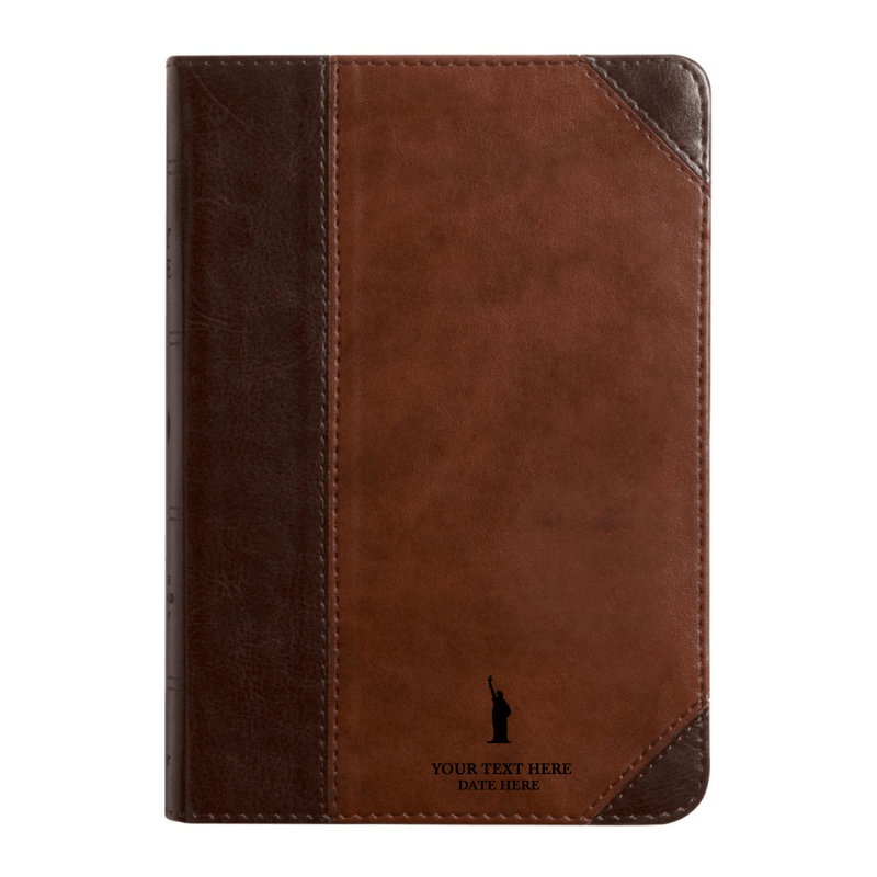 ESV Dark Brown Compact Size Holy Bible Medium Print