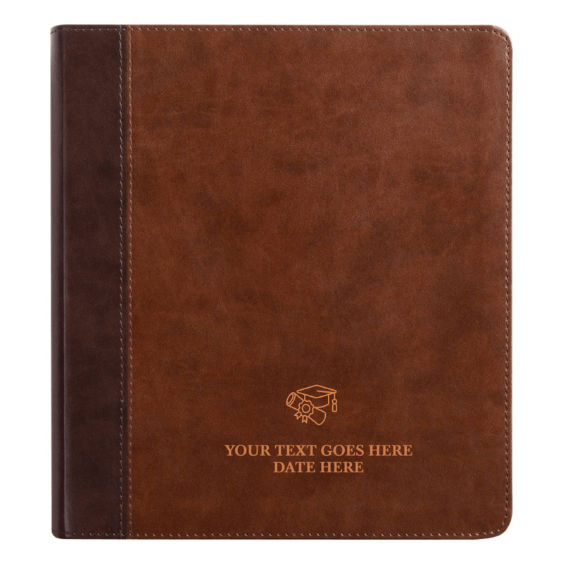 ESV Brown Study Size Holy Bible Small Print