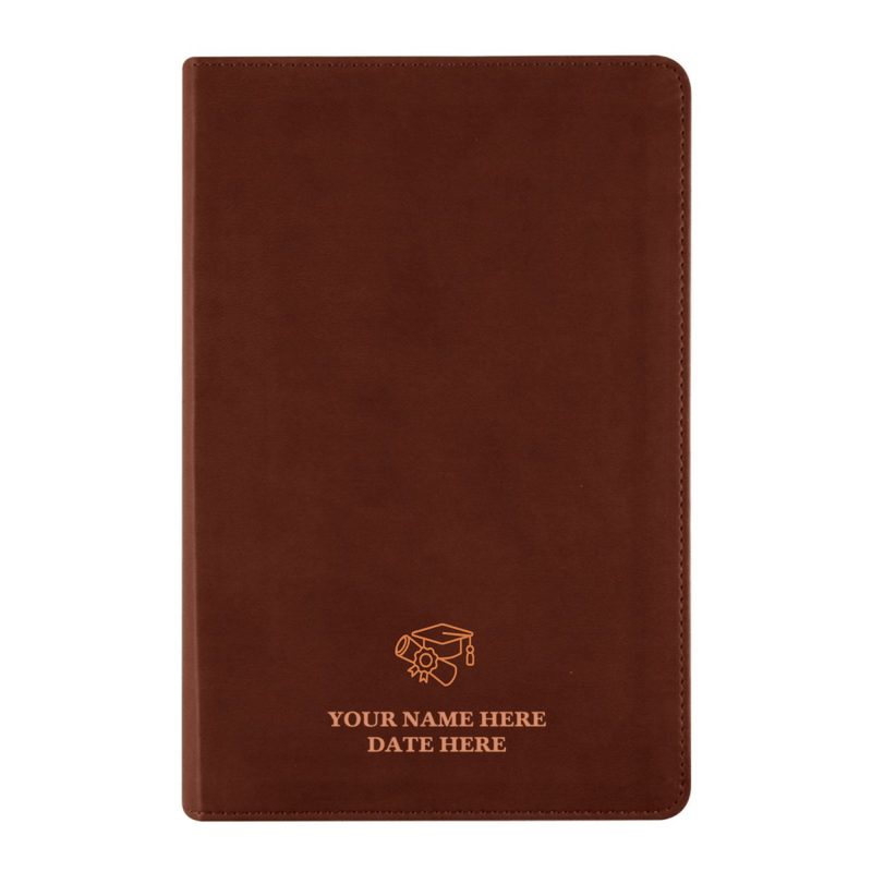 ESV Brown Standard Size Holy Bible Small Print