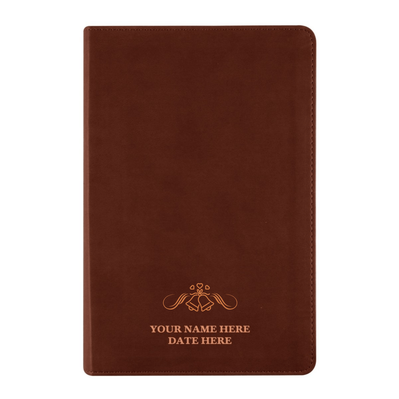 ESV Brown Standard Size Holy Bible Small Print
