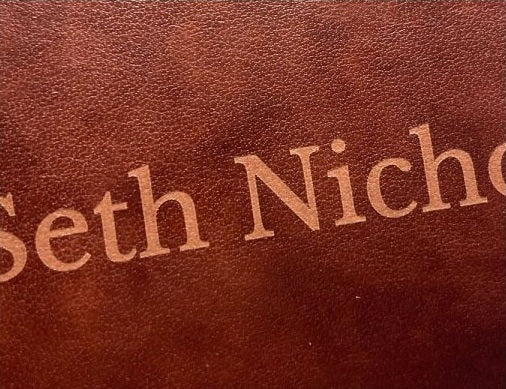 Actual personalization sample for this Bible