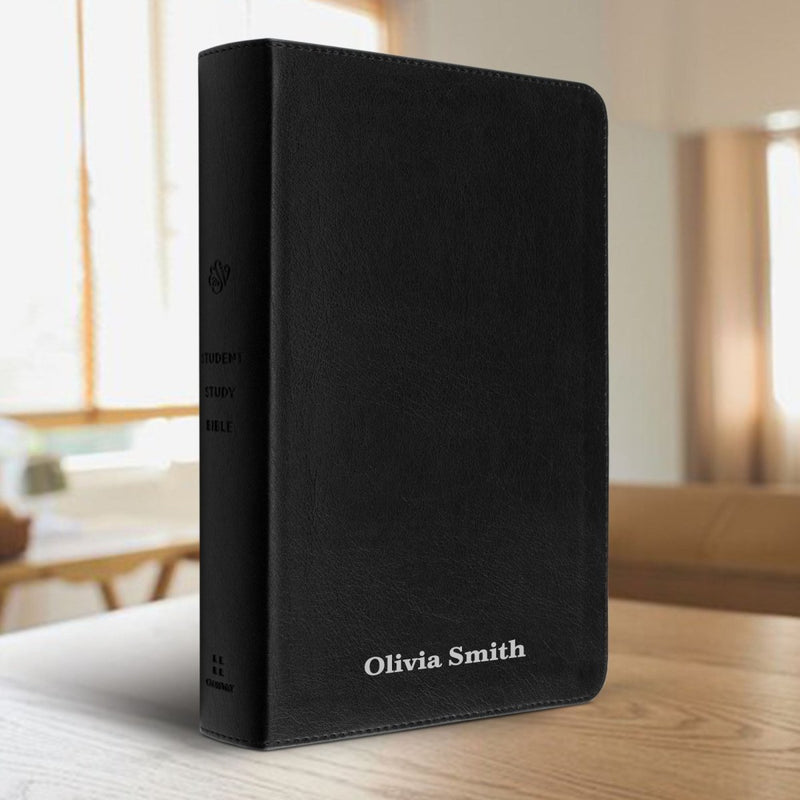 ESV Black Standard Size Holy Bible Small Print