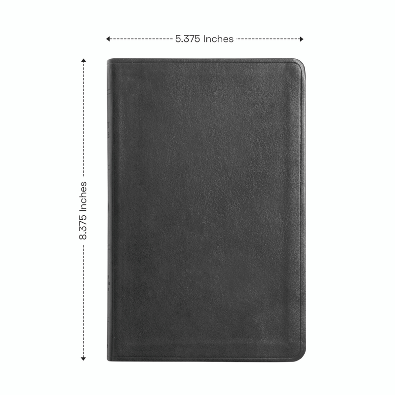 ESV Black Standard Size Portable Edition Holy Bible Large Print