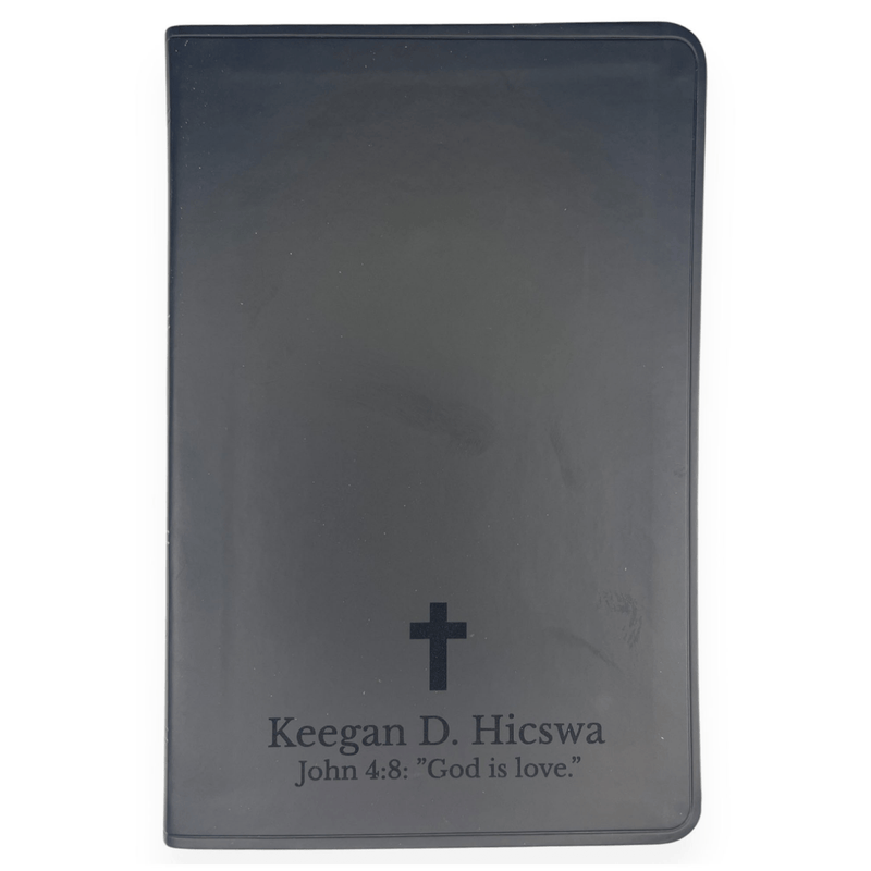 ESV Black Standard Size Portable Edition Holy Bible Large Print