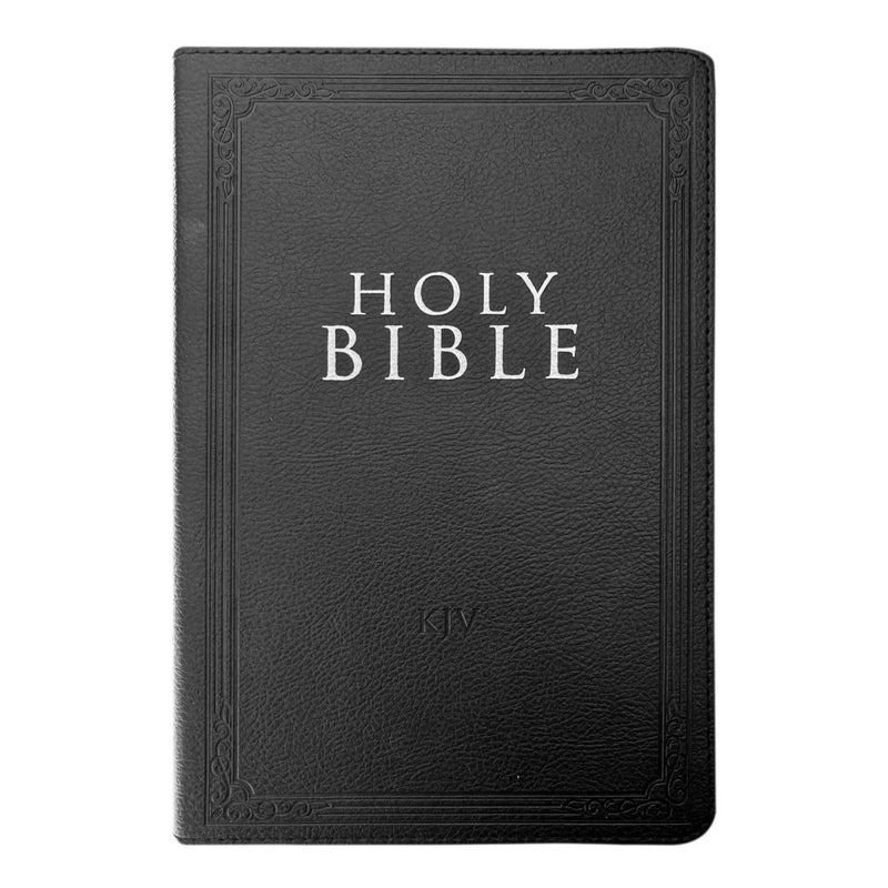 KJV Black Standard Size Holy Bible Small Print