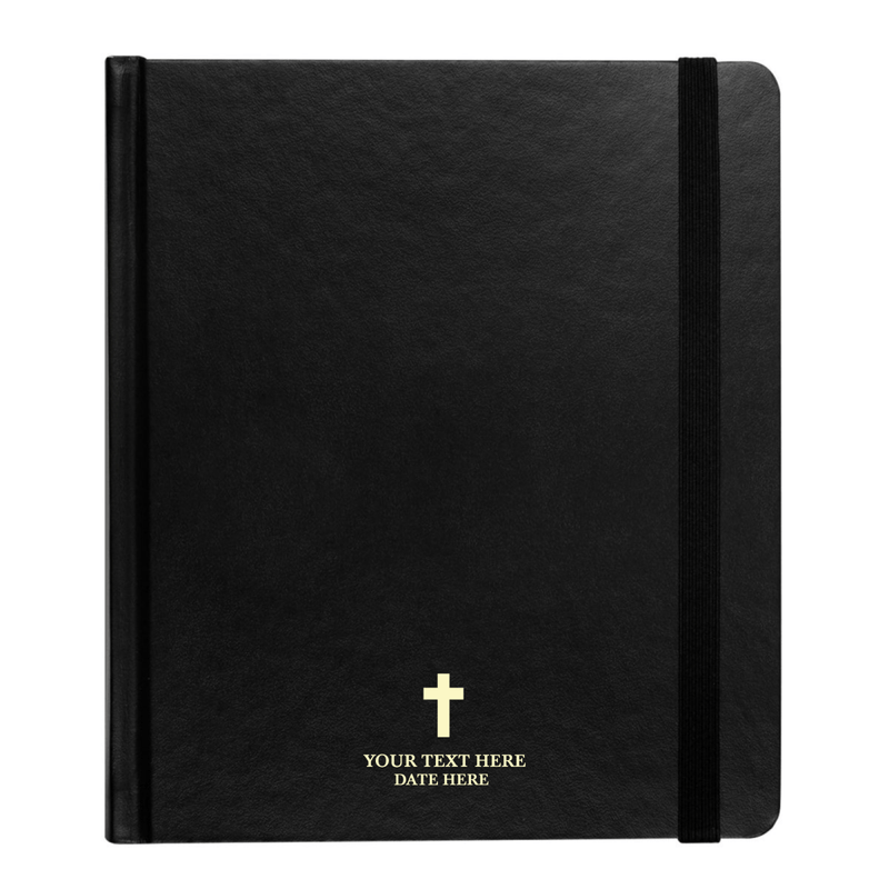 ESV Black Standard Size Journaling Holy Bible Small Print