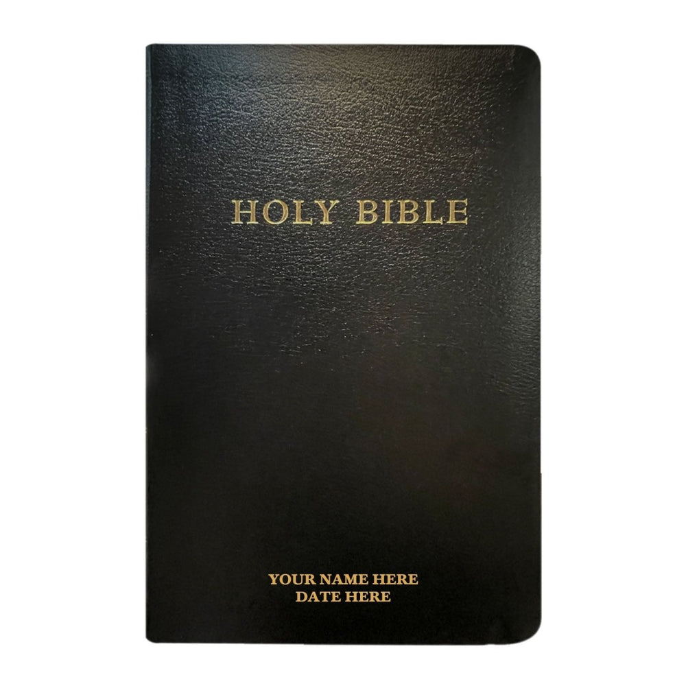 KJV Black Standard Size Holy Bible Giant Print