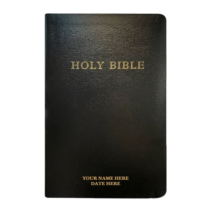 KJV Black Standard Size Holy Bible Giant Print
