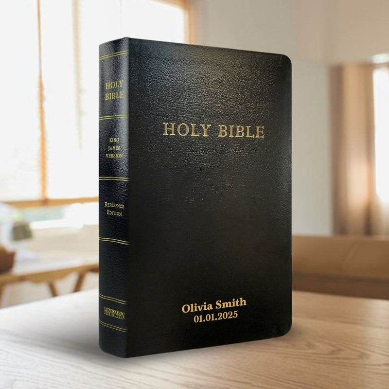 KJV Black Standard Size Holy Bible Giant Print