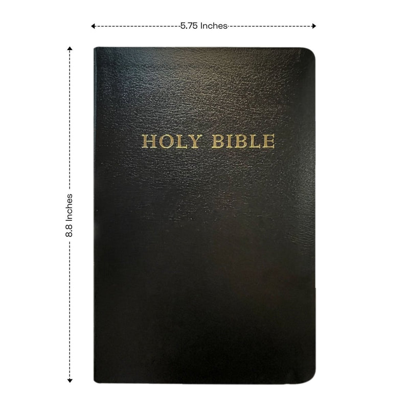 KJV Black Standard Size Holy Bible Giant Print