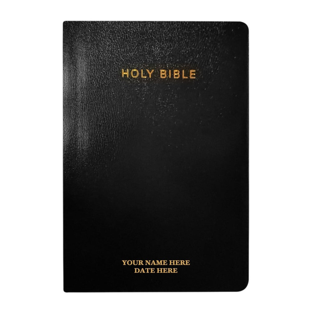 KJV Black Study Size Holy Bible Giant Print