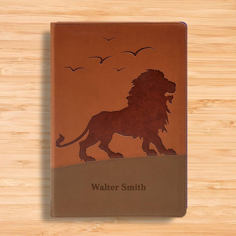 KJV Brown Standard Size Kids Holy Bible Medium Print | Regal Lion