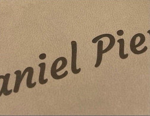 Actual personalization sample for this Bible