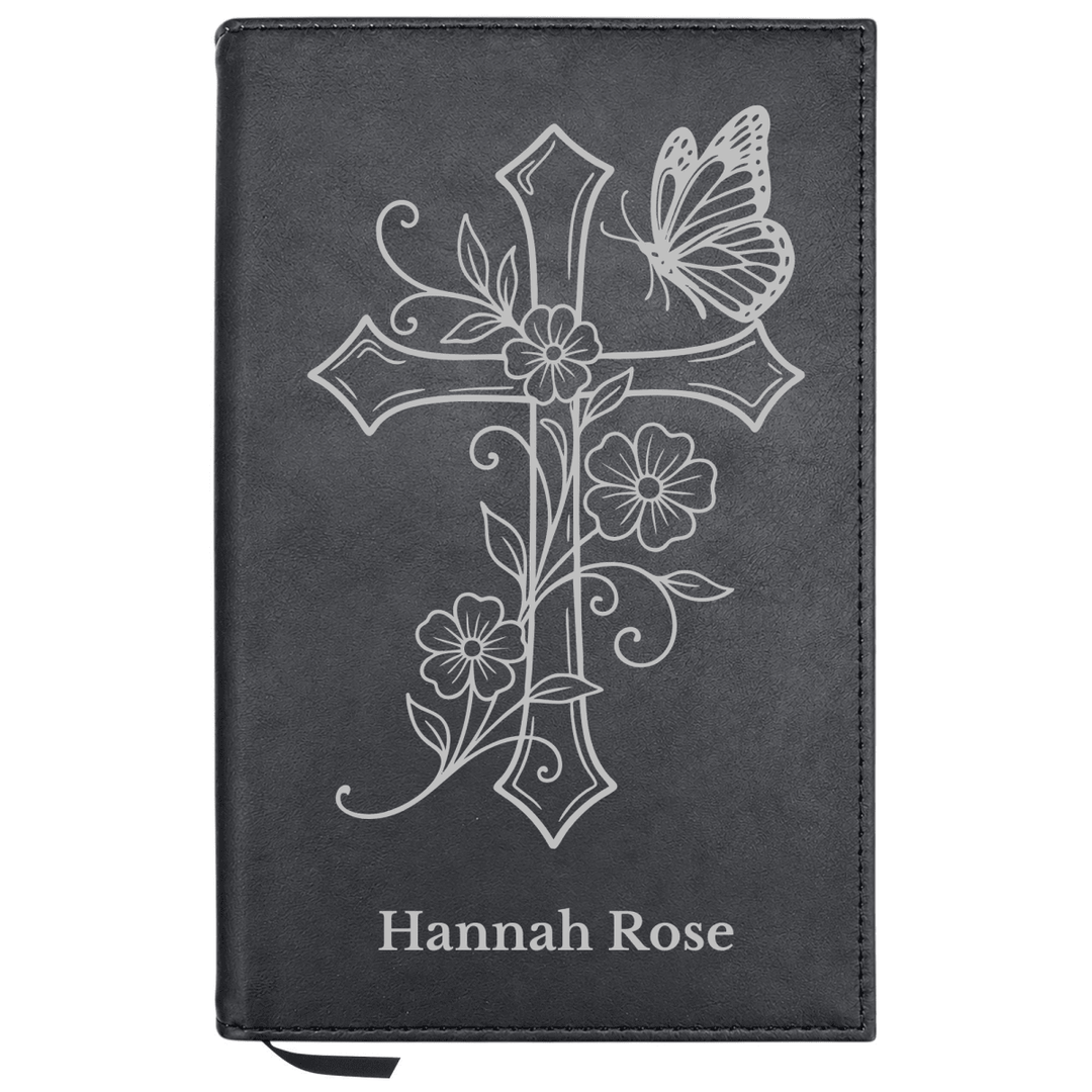 Personalized Leatherette Journal Notebook | Blessed Collection - Shepherds Shelf