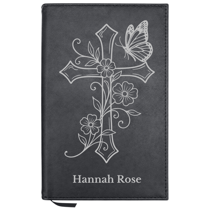 Personalized Leatherette Journal Notebook | Blessed Collection - Shepherds Shelf