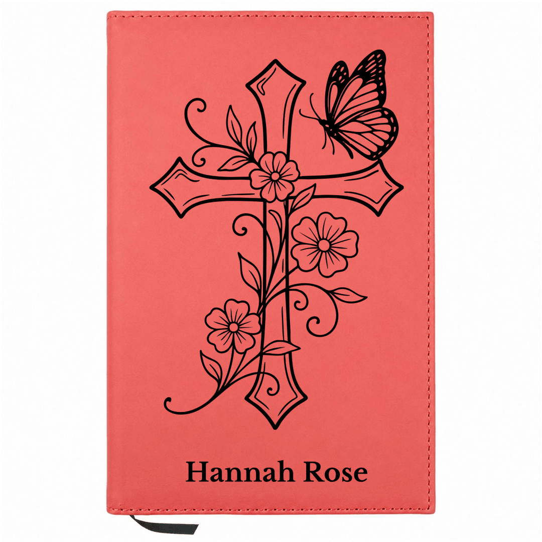 Personalized Leatherette Journal Notebook | Blessed Collection - Shepherds Shelf