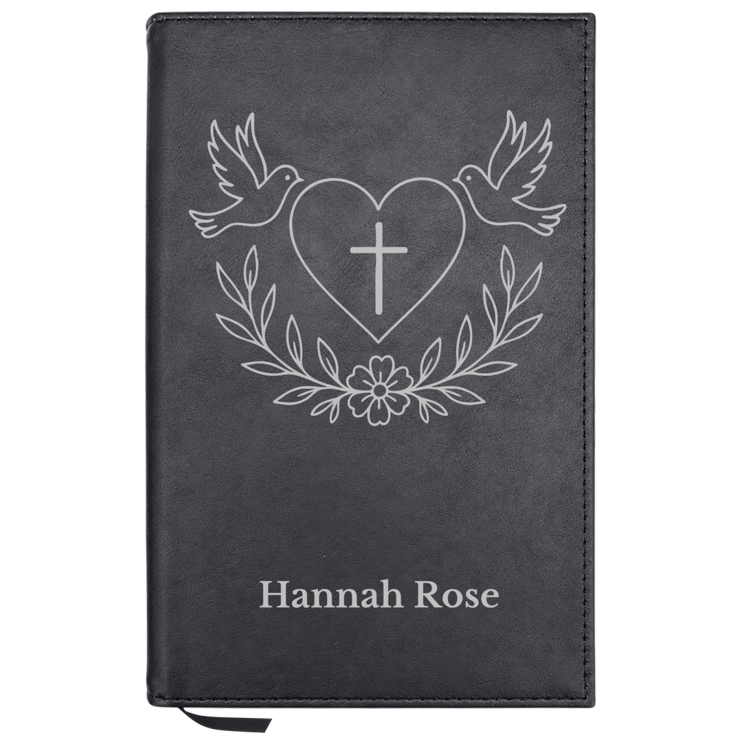 Personalized Leatherette Journal Notebook | Blessed Collection - Shepherds Shelf