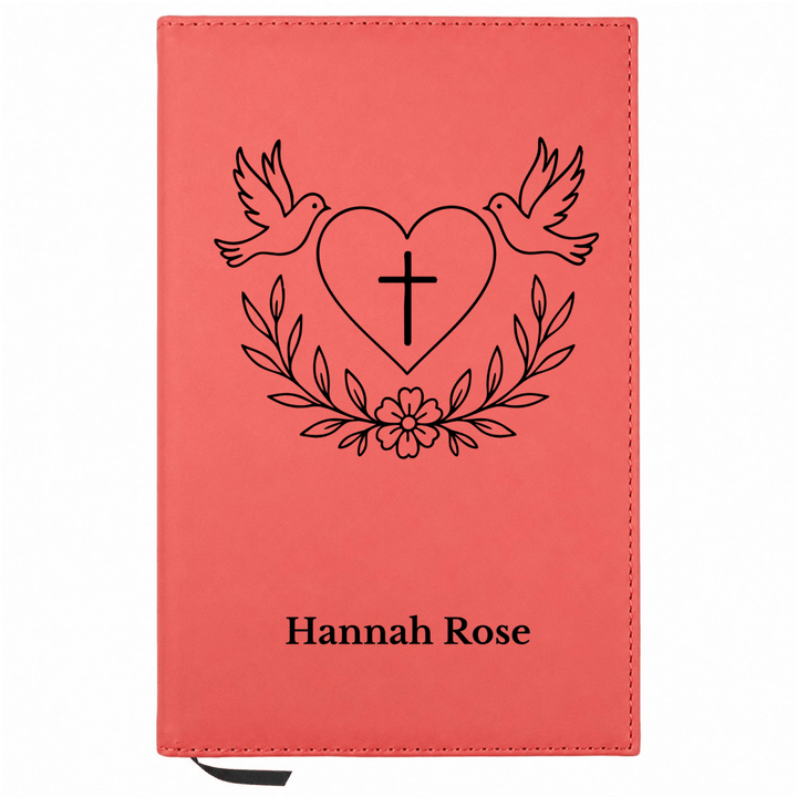 Personalized Leatherette Journal Notebook | Blessed Collection - Shepherds Shelf