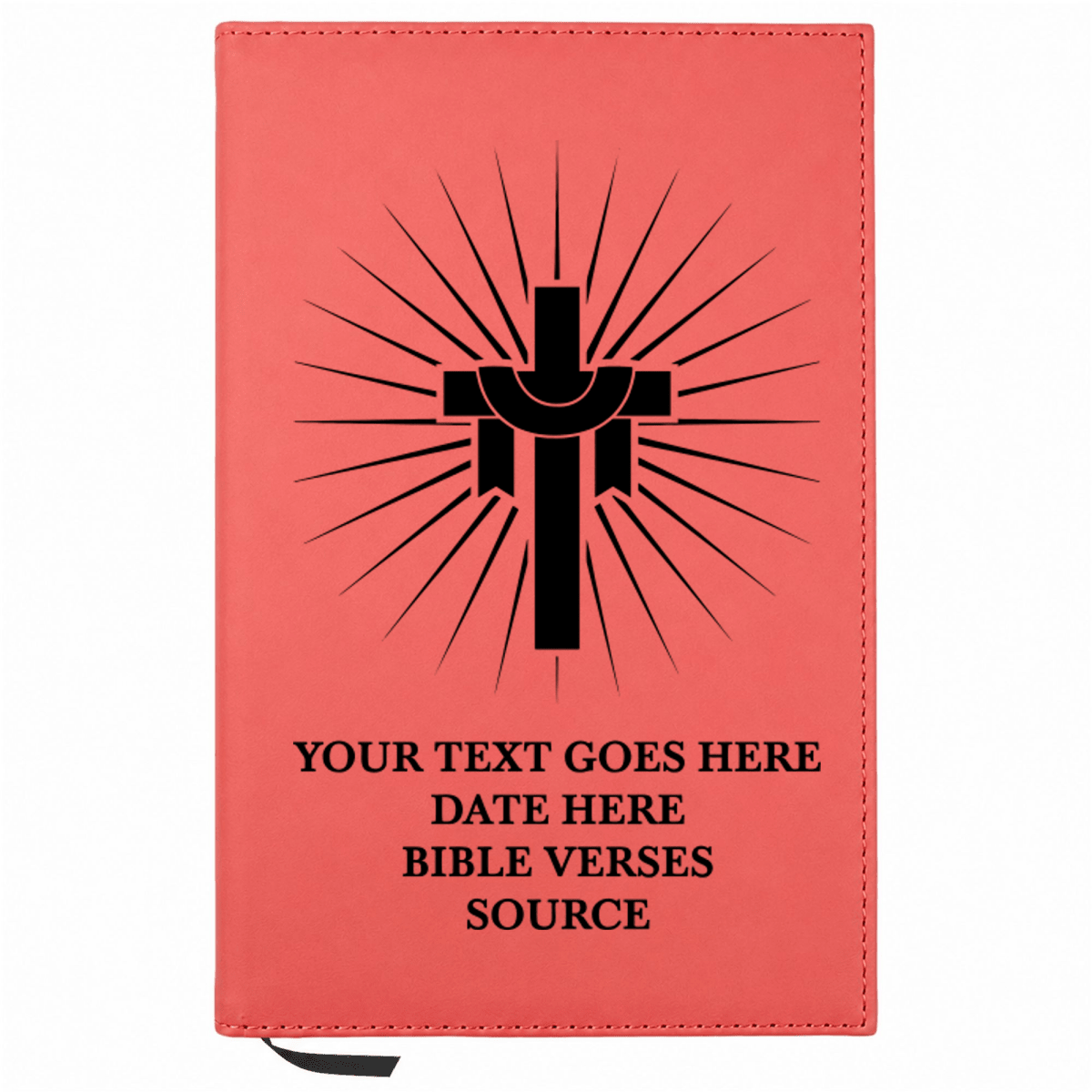 Personalized Leatherette Journal Notebook | Blessings Collection - Shepherds Shelf