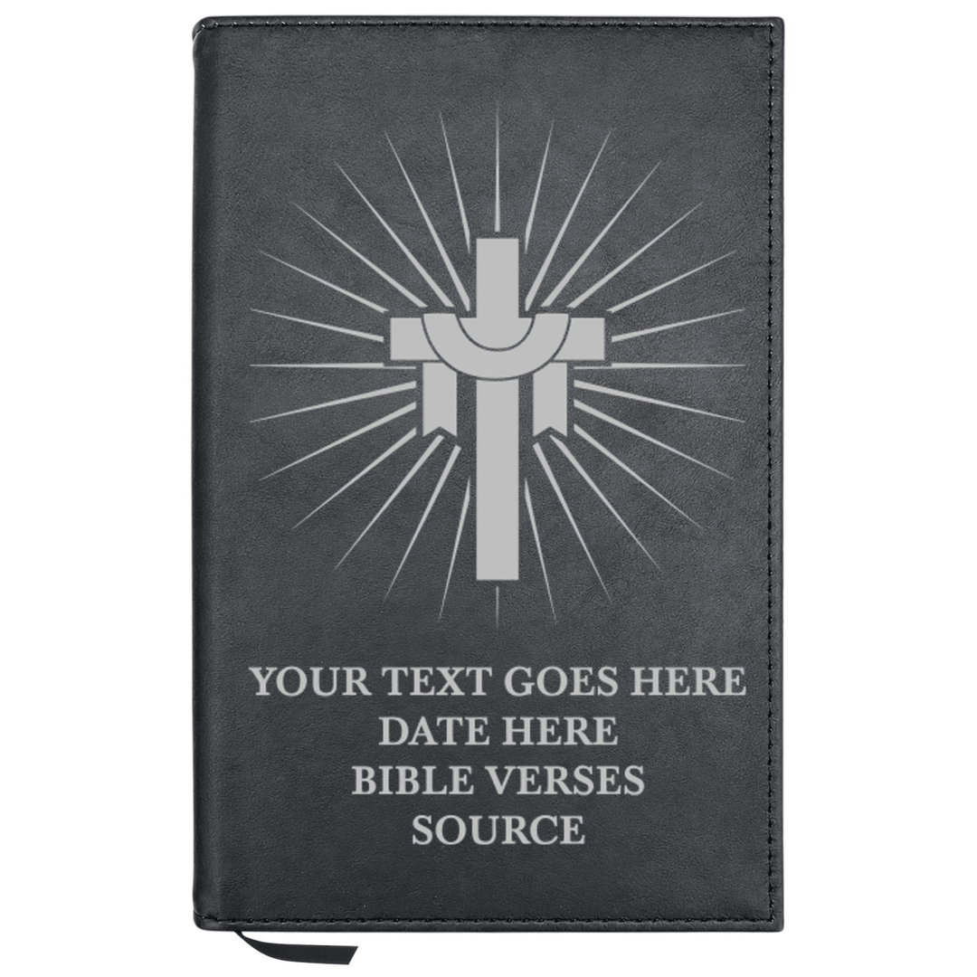 Personalized Leatherette Journal Notebook | Blessings Collection - Shepherds Shelf