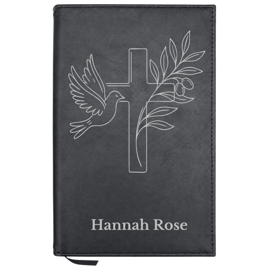 Personalized Leatherette Journal Notebook | Blessings Collection - Shepherds Shelf