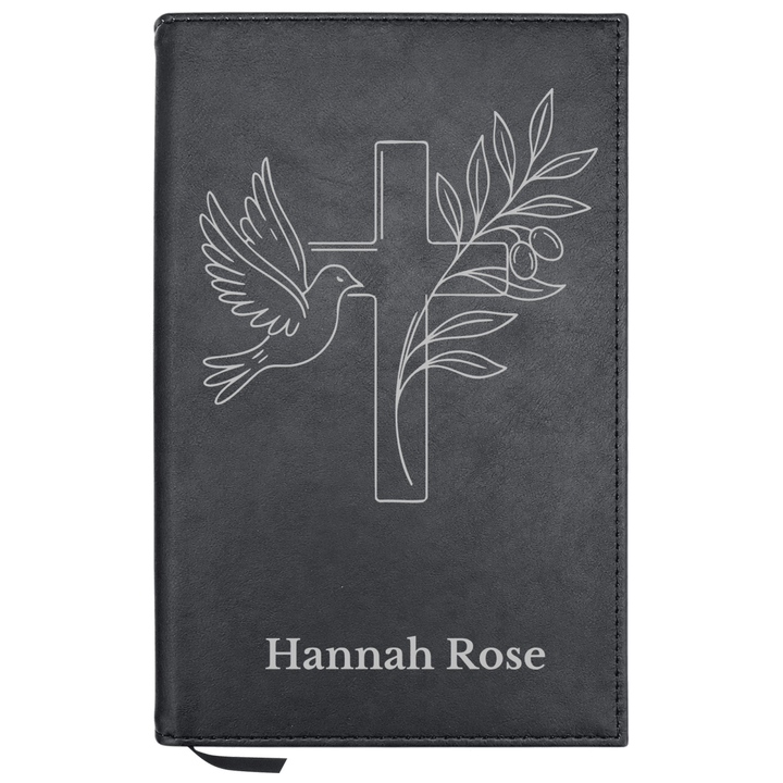 Personalized Leatherette Journal Notebook | Blessings Collection - Shepherds Shelf