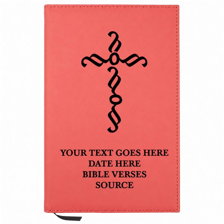 Personalized Leatherette Journal Notebook | Blessings Collection - Shepherds Shelf