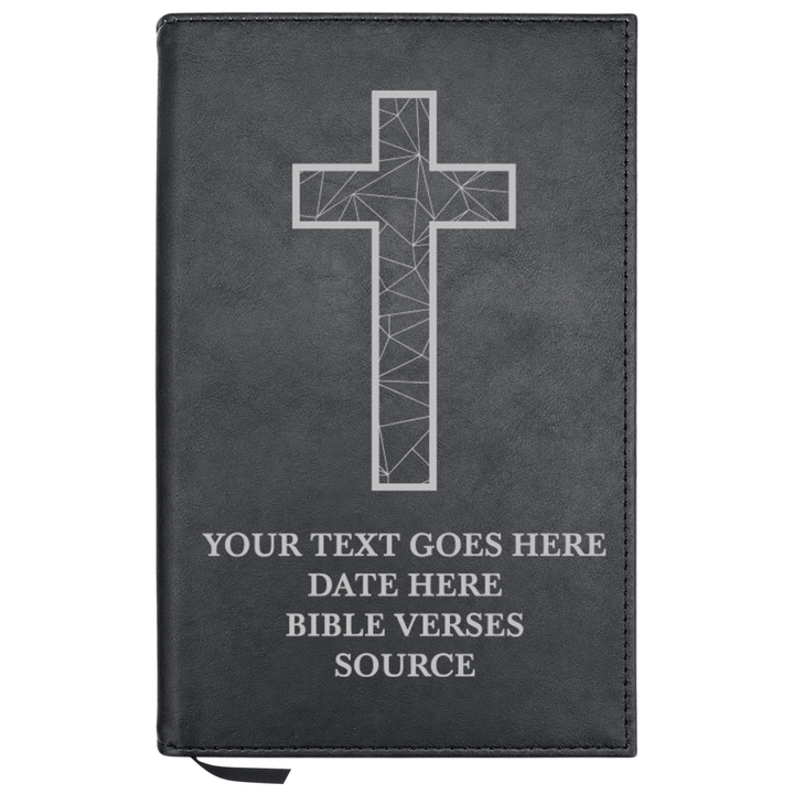 Personalized Leatherette Journal Notebook | Blessings Collection - Shepherds Shelf