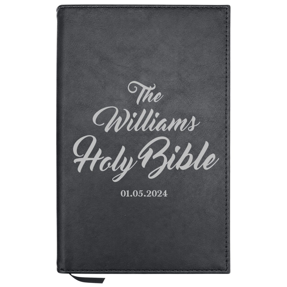 Personalized Leatherette Journal Notebook | Family Name - Shepherds Shelf
