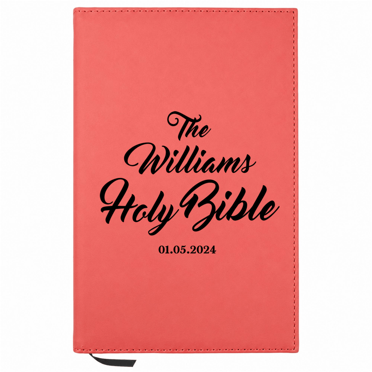 Personalized Leatherette Journal Notebook | Family Name - Shepherds Shelf