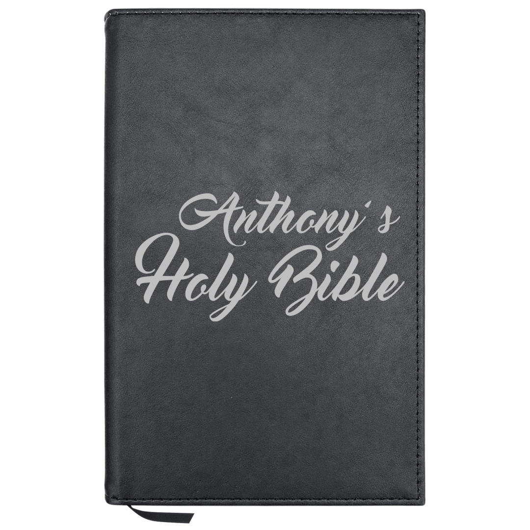 Personalized Leatherette Journal Notebook | Name Here - Shepherds Shelf