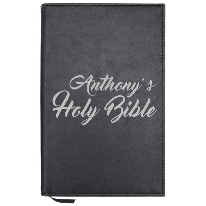 Personalized Leatherette Journal Notebook | Name Here - Shepherds Shelf